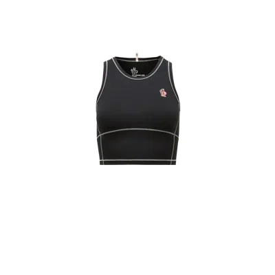 Moncler Débardeur À Logo In Black
