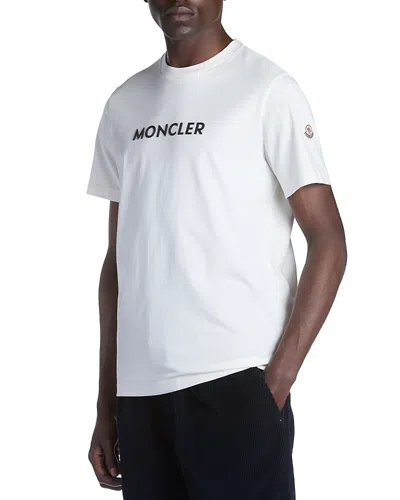 Moncler Short Sleeve T-shirt In White