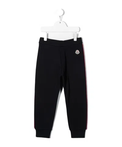 Moncler Logo Track Pants In Black