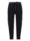 Moncler Jogginghose Aus Einem Baumwollgemisch In Black