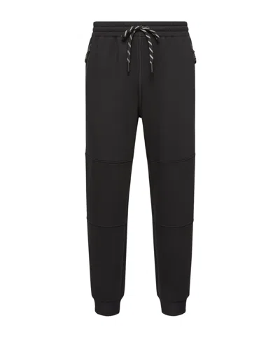 Moncler Logo Track Pants In Black