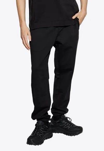 Moncler Logo Track Pants In Black