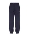 Moncler Logo-patch Track Pants In Blue
