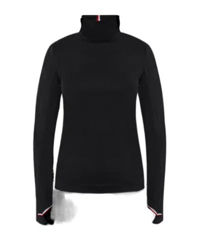 Moncler High-neck Top In Black