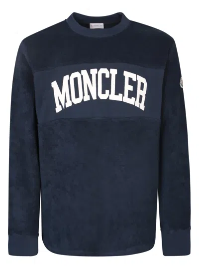 Moncler Logo University Blue Sweatshirt