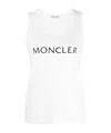 Moncler Logo Vest In White