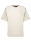 Moncler Logo White T-shirt In White