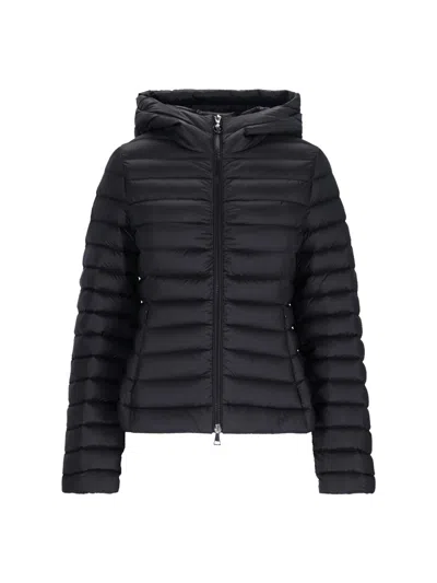 Moncler Logo Zip Down Jacket