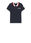 Moncler Logoed Shirt In Blue