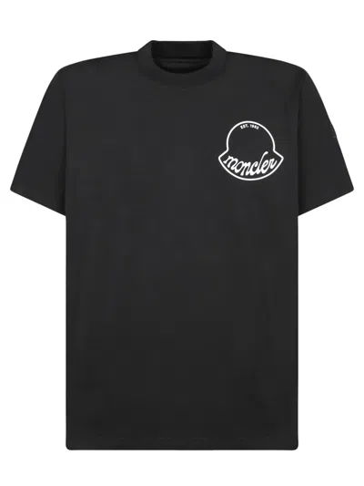 Moncler Archive Line Logo T Shirt In Multi