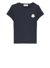 Moncler Logoed T-shirt In Black