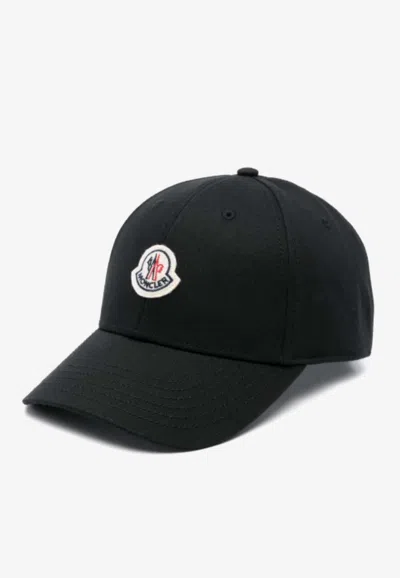 MONCLER LOGO-EMBROIDERED BASEBALL CAP