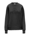 Moncler Logo-patch Long-sleeve Sweatshirt In Multi