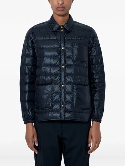 MONCLER MONCLER LOGO-PATCH PADDED JACKET