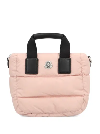 Moncler Logo-patch Tote Bag In Pink