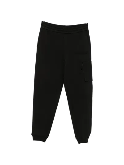 Moncler Logo-patch Track Pants In Black