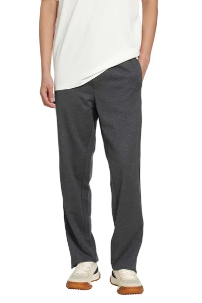 Moncler Logo-patch Track Pants In Gray