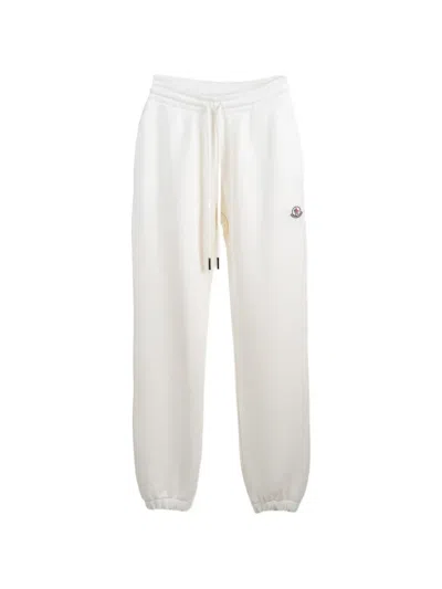 Moncler Logo-patch Track Pants In Animal Print