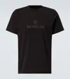 Moncler Logo Short-sleeved T-shirt In Black