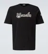 Moncler Small Logo T-shirt In Black