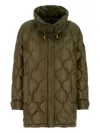 Moncler Olive Green Nylon Lombi Down Jacket