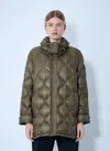 Moncler Lombi Short Parker Jacket In Green