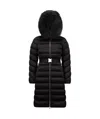 Moncler Doudoune Longue Leersie In Black
