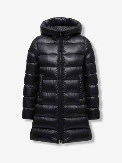 Moncler Long Down Jacket Suyenne In Black