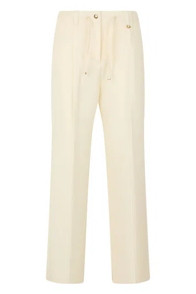 Moncler Long Elastic Waist Trousers In Multi