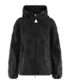 Moncler Charmeil Hooded Jacket In Black