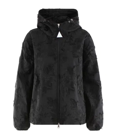 Moncler Charmeil Hooded Jacket In Black