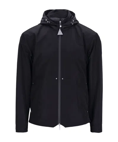 Moncler Long Sleeve Casual Jacket In Black