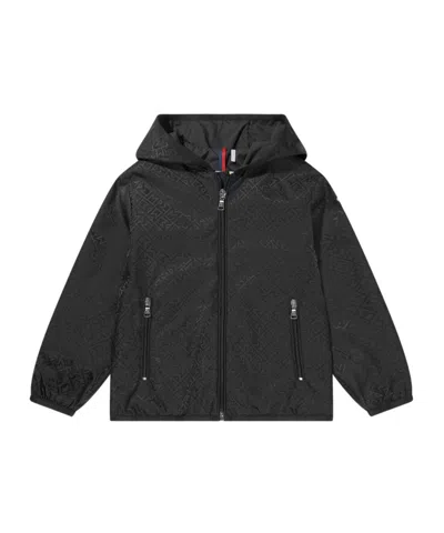 Moncler Long Sleeve Casual Jacket In Black