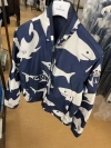Moncler Long Sleeve Casual Jacket In Blue