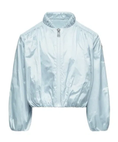 Moncler Long Sleeve Casual Jacket In Blue