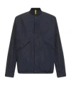 Moncler Long Sleeve Casual Jacket In Midnight Blue