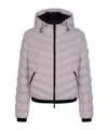 Moncler Long Sleeve Cotton Coat In Pink