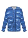 Moncler Long-sleeve Cotton T-shirt In Blue