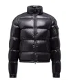 Moncler Levitha Short Down Jacket In Black