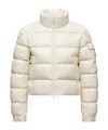 Moncler Padded Wool & Cotton Zip-up Cardigan, Women, White, Size: S In White