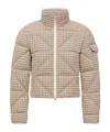 Moncler Long Sleeve Down Jacket In Neutral