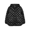 Moncler Diamond Quilted Down Jacket Puffer Jackets Black In Black