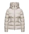 Moncler Long Sleeve Down Jacket In Neutral