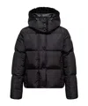 Moncler Castelnou Short Down Jacket In Black