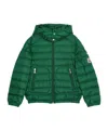 Moncler Long Sleeve Down Jacket In Green