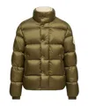 Moncler Tripiti Short Down Jacket In Green