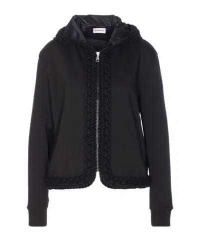 Moncler Long Sleeve Jacket In Black