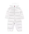 Moncler Long Sleeve Jumpsuit In White
