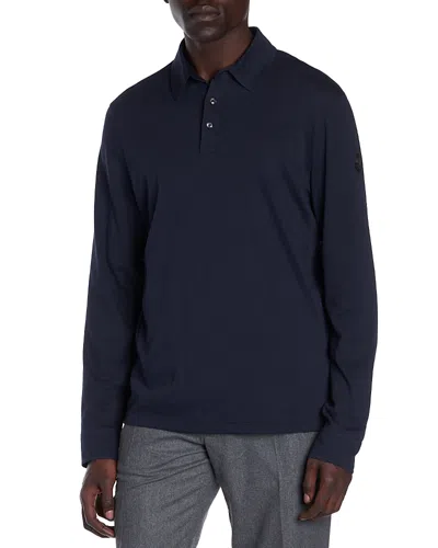MONCLER LONG SLEEVE POLO SHIRT