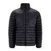 Moncler Long Sleeve Puffer Jacket In Black